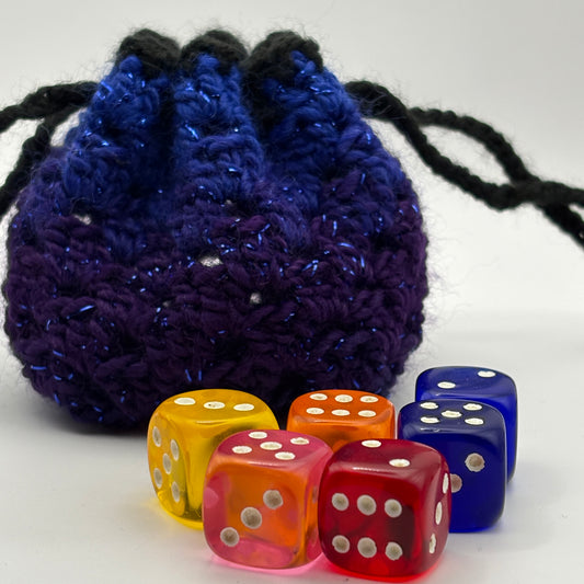 Drawstring Dice Bag - Nightspire