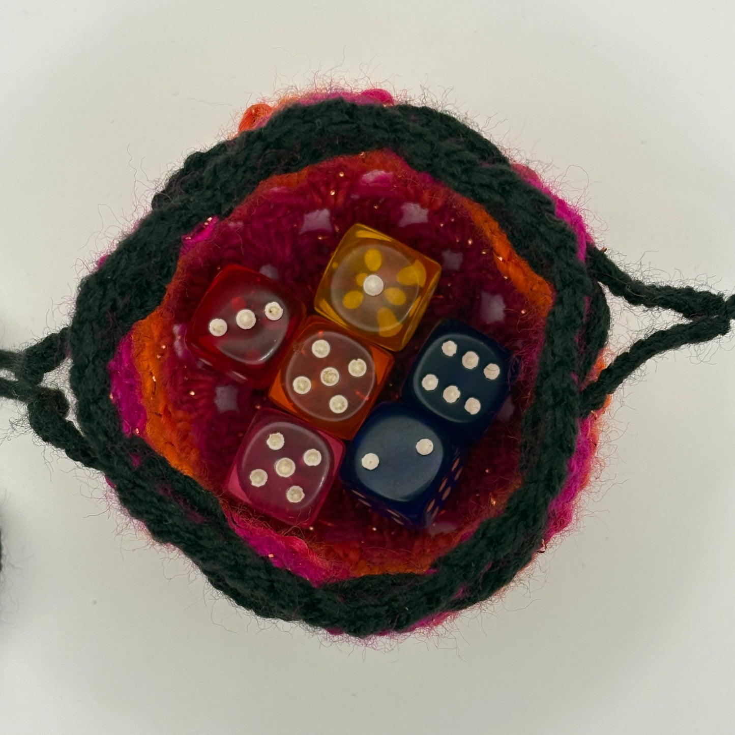 Drawstring Dice Bag - Blazeweave