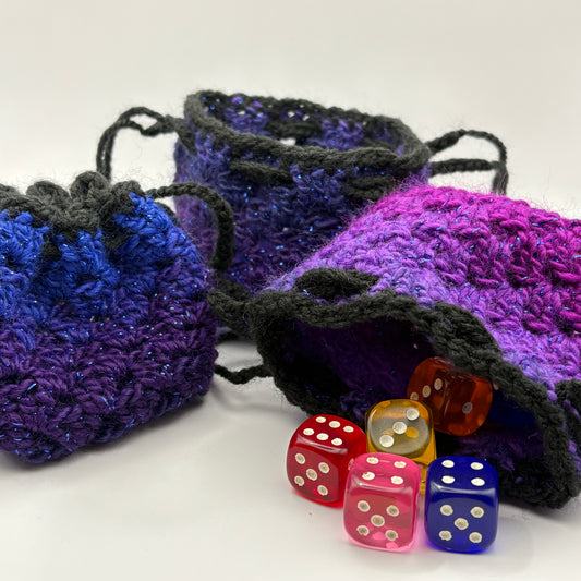 Drawstring Dice Bag - Nightspire